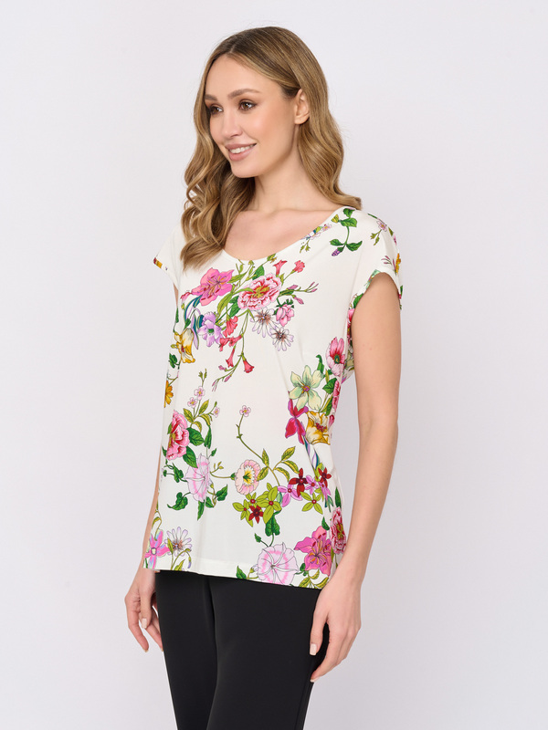 С2А63 361/м/26-01 Блузка тр. PIERO MORETTI