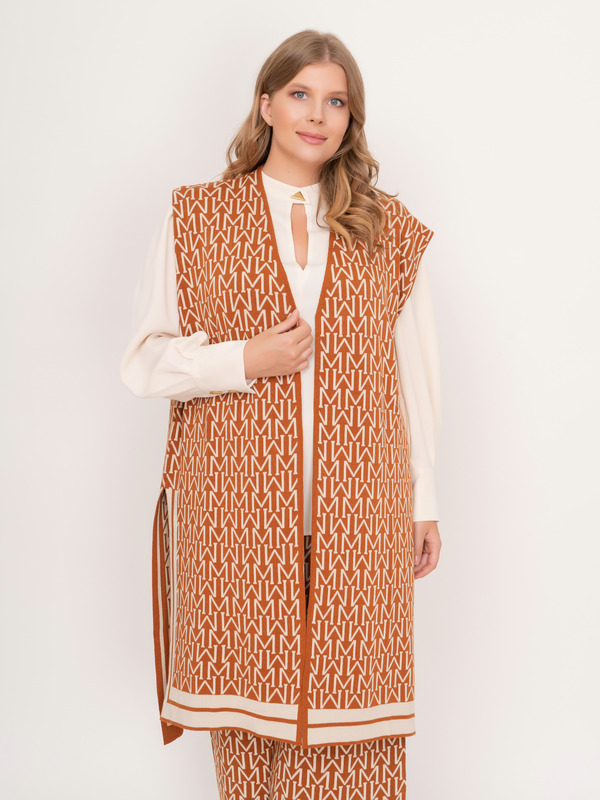 Э7801.5022/22-02 Жилет тр. Mat Fashion