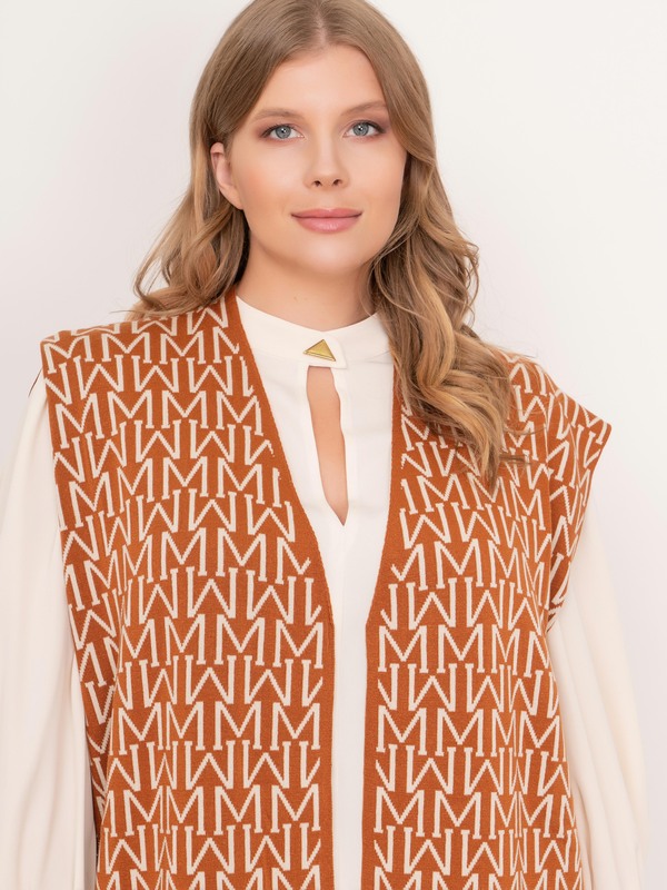 Э7801.5022/22-02 Жилет тр. Mat Fashion