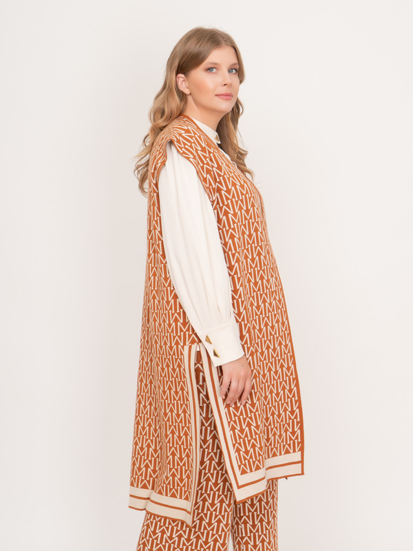 Э7801.5022/22-02 Жилет тр. Mat Fashion