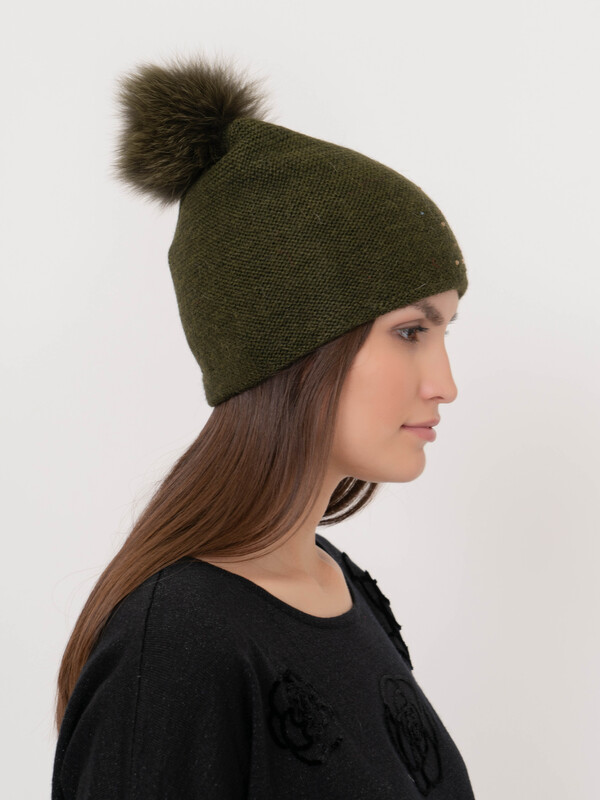 ЭS6823 CP6/20-2 Шапка с помпоном Vizio