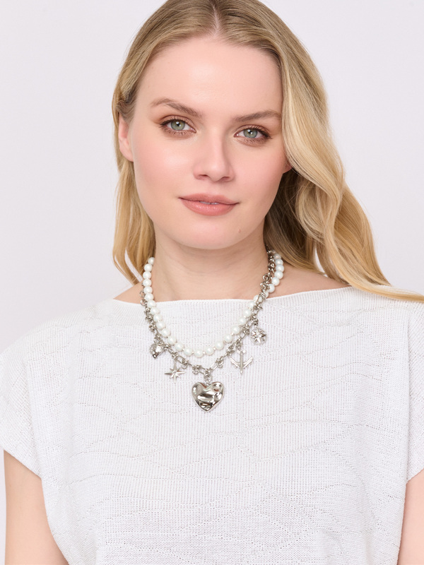 Э437376/25-01 Колье Kiss and fly Ярославна