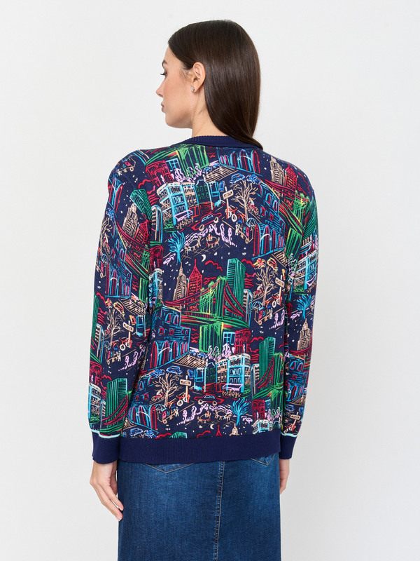 ЭDWT228/м/24-02 Двойка (кардиган+джемпер) LEO & UGO