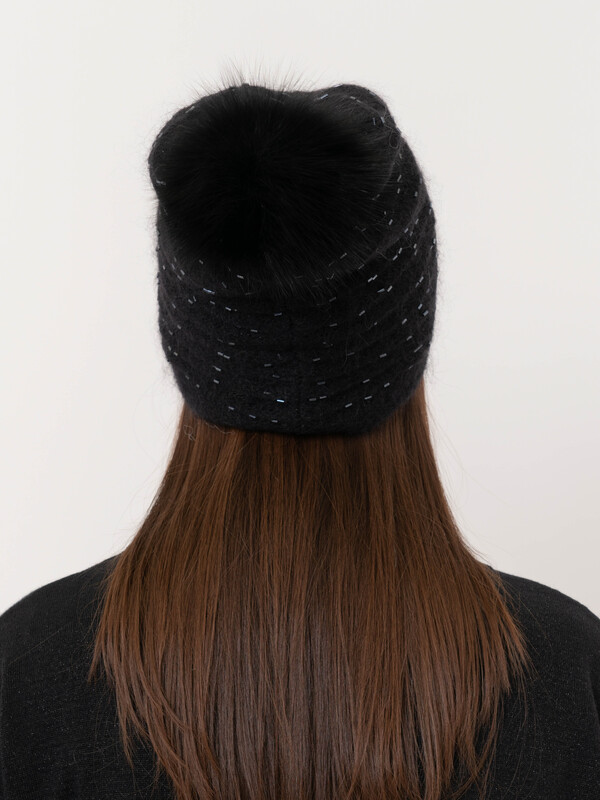 ЭS6726 CLP/20-2 Шапка с помпоном Vizio