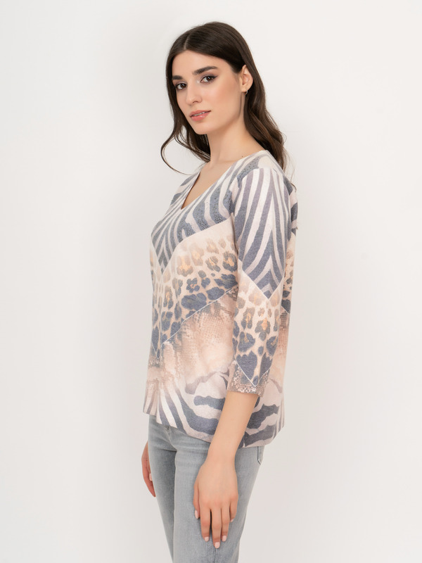 ЭKE100/22-01 Пуловер Leo&Ugo