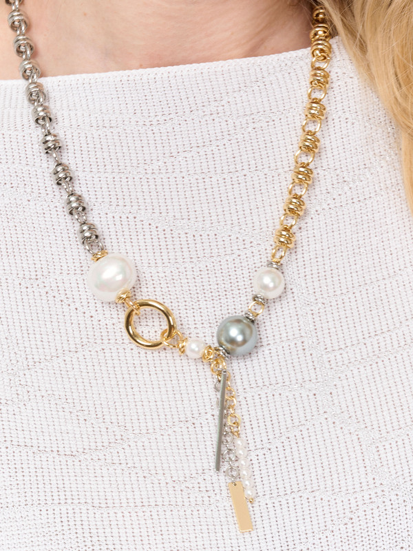 Э454649/25-01 Колье В ритме города Ярославна