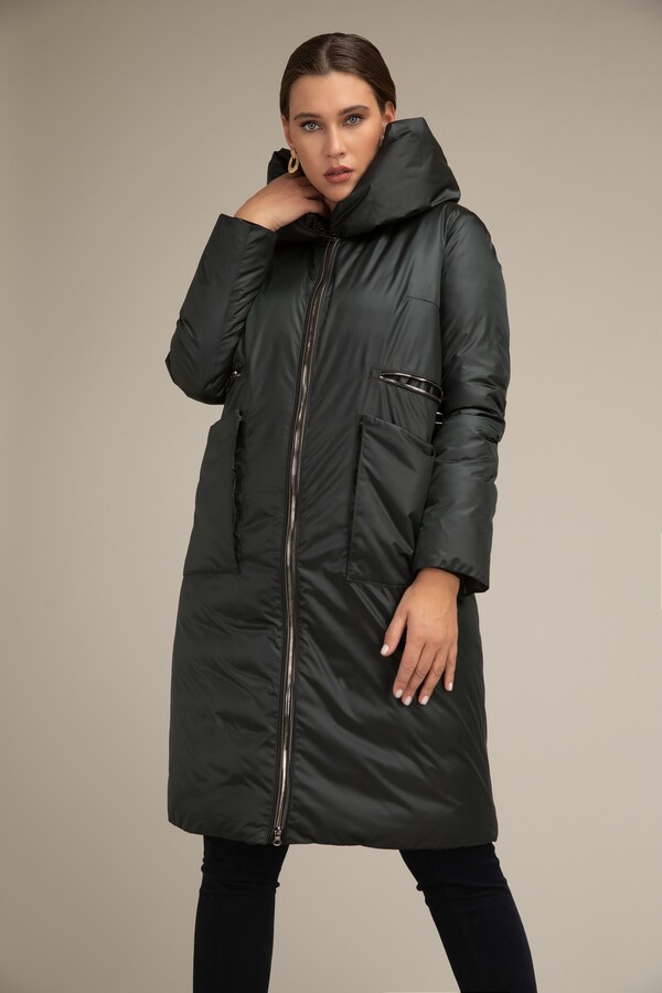 Э3168-222/м/21-02 Пальто утепленное Franco Vello