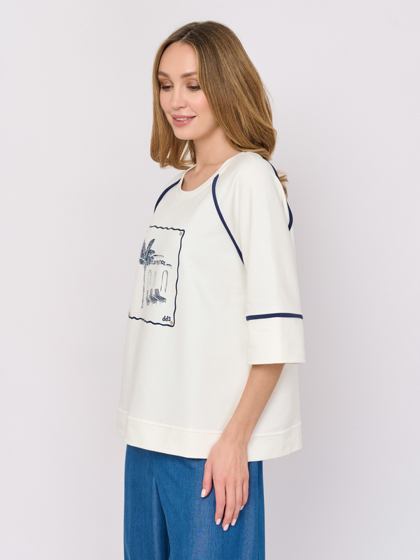 С26D4696/м/26-01 Блуза трикотажная DONNE DA SOGNO