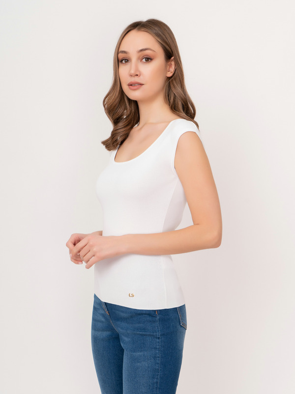 ЭCULLA G/22-01 Майка (топ) трикотажная Luisa Spagnoli