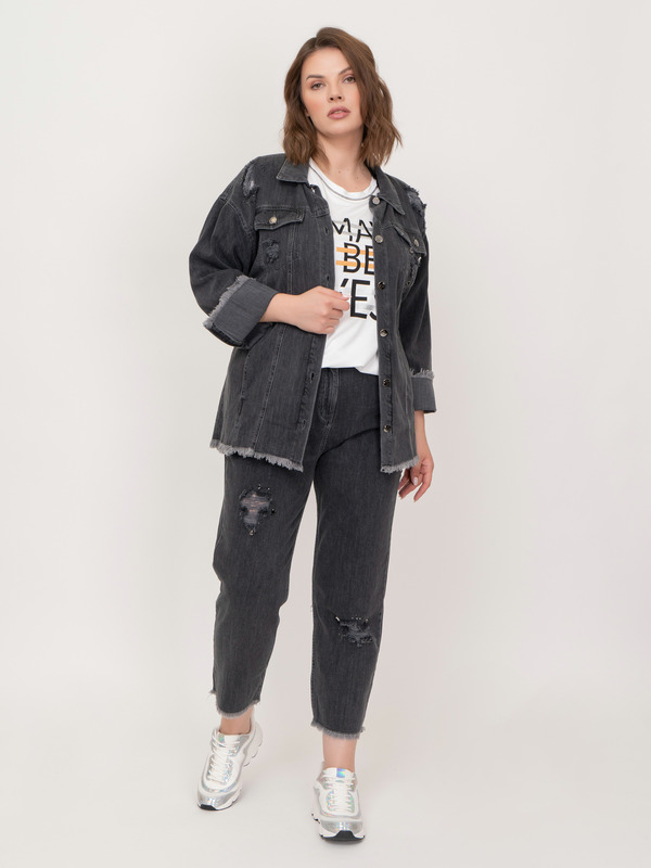 Э6036-121/21-01 Жакет джинсовый Franco Vello