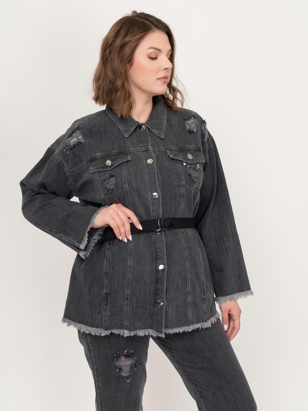 Э6036-121/21-01 Жакет джинсовый Franco Vello