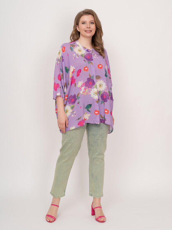 Э7727.2005/22-01 Брюки джинсовые Mat Fashion