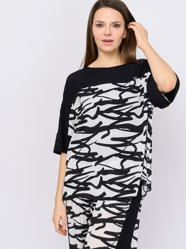 Э8301.1011/м/25-01 Блуза Mat Fashion