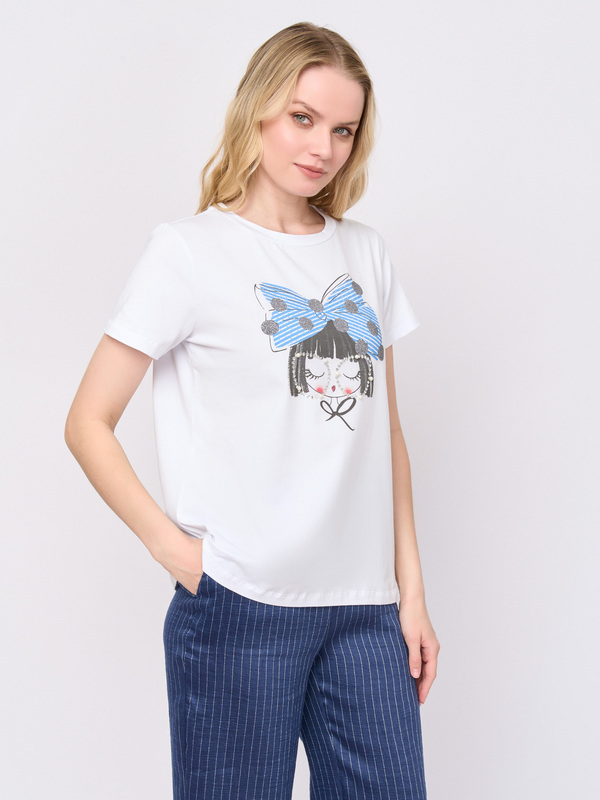 Э25D3958/м/25-01 Футболка Donne da Sogno