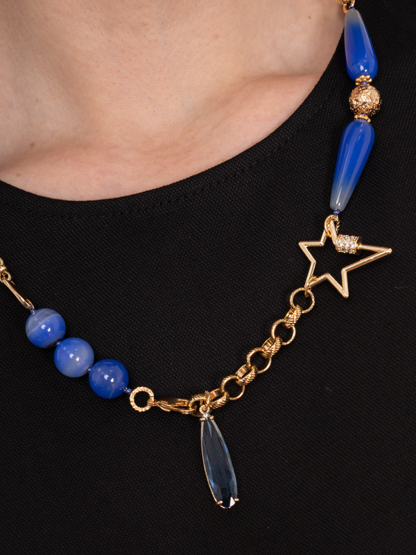 Э371649/22-01 Колье-трансформер Открой свою звезду Ярославна