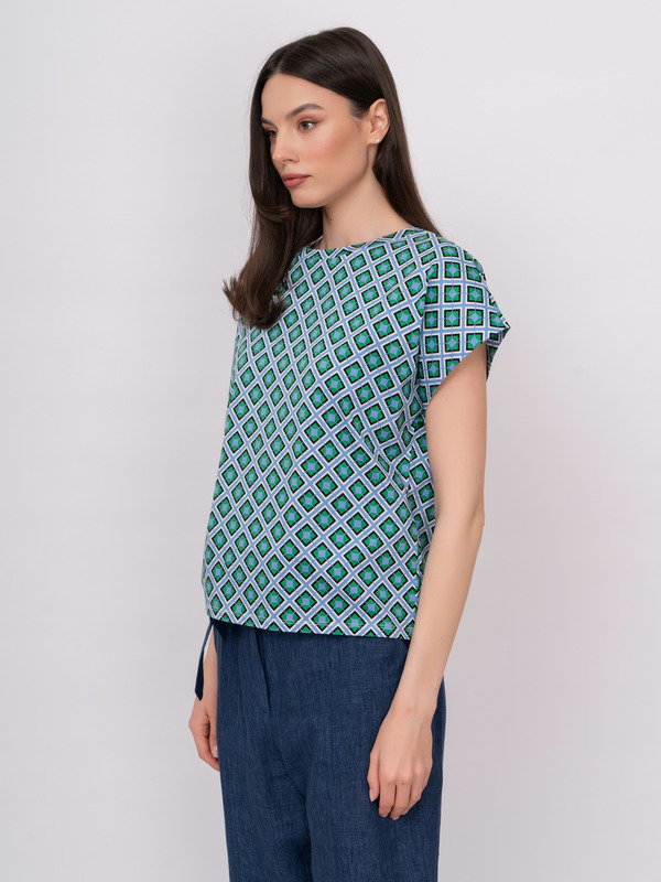 Э39410522 JADI/22-01 Джемпер с коротким рукавом Marella