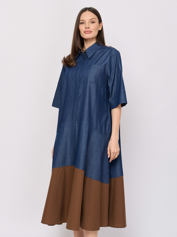 ЭQ32A321/1151/м/26-01 Платье IL VENTO & LA SETA