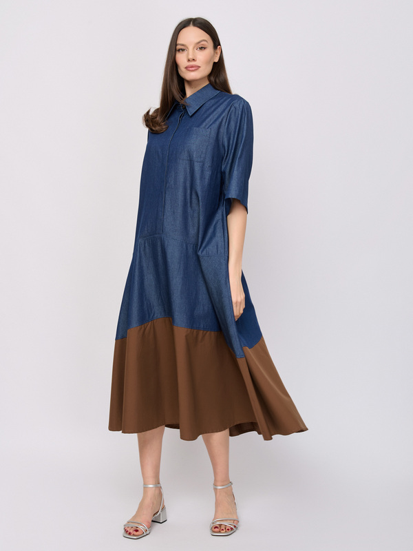 ЭQ32A321/1151/м/26-01 Платье IL VENTO & LA SETA