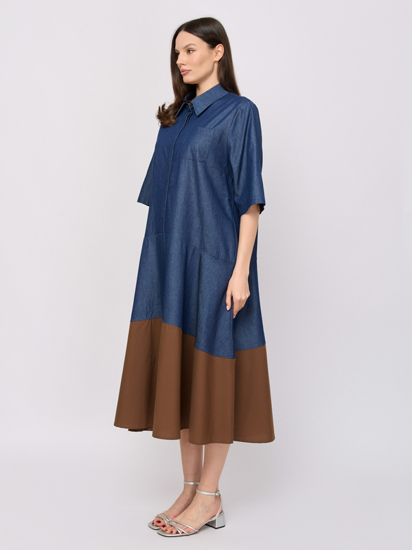 ЭQ32A321/1151/м/26-01 Платье IL VENTO & LA SETA