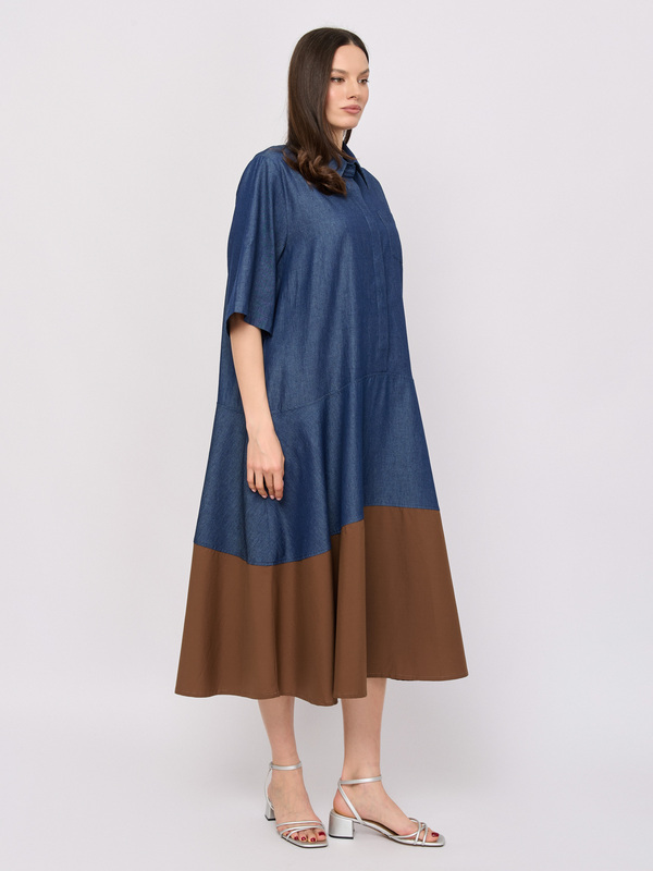 ЭQ32A321/1151/м/26-01 Платье IL VENTO & LA SETA