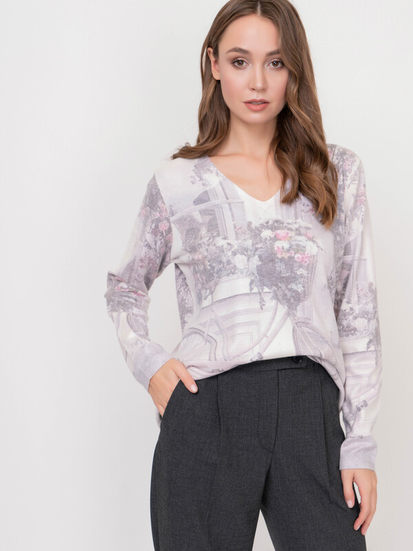 ЭKH658H20/20-02 Пуловер Leo&Ugo