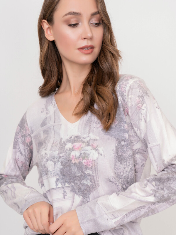 ЭKH658H20/20-02 Пуловер Leo&Ugo