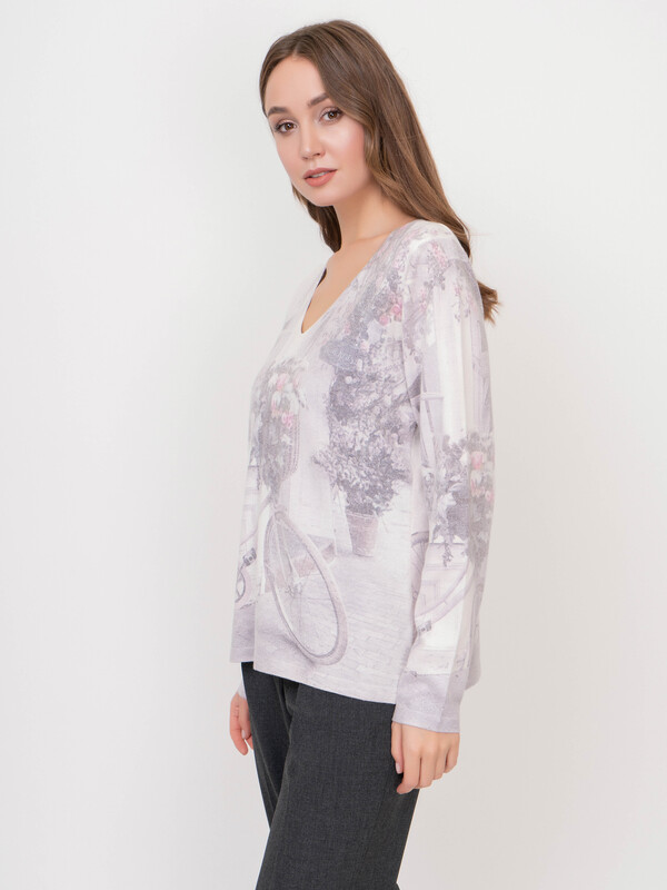 ЭKH658H20/20-02 Пуловер Leo&Ugo