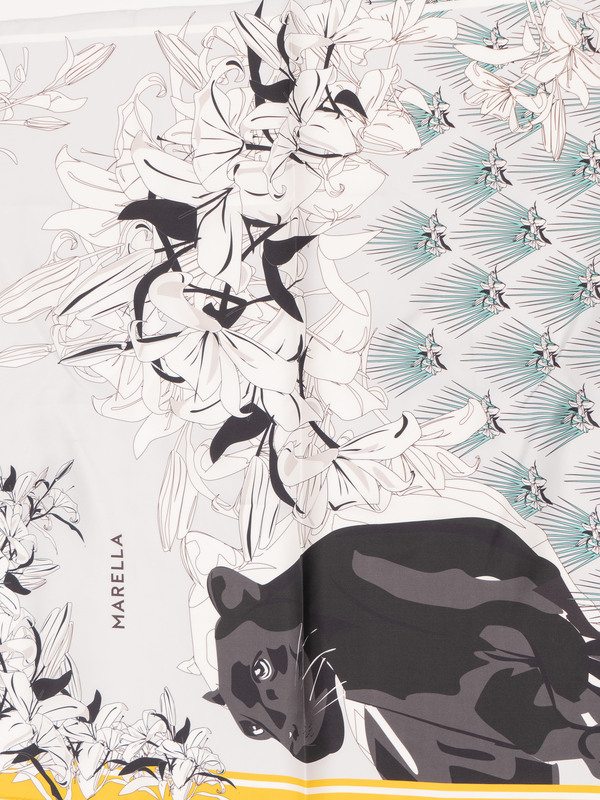 Э65410211 BROWN/21-01 Платок Marella