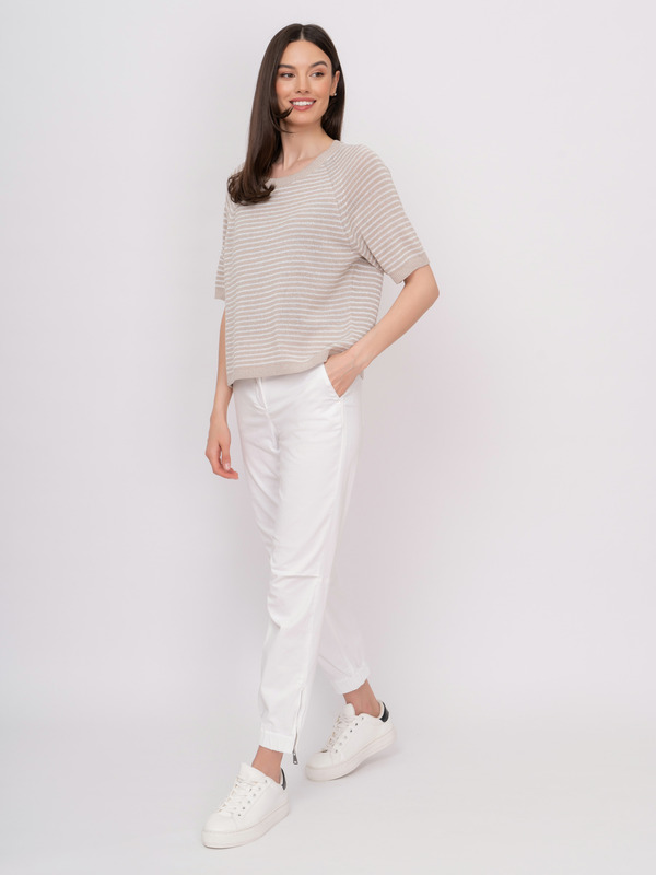 Э158078/5271/22-01 Пуловер с коротким рукавом Luisa Cerano