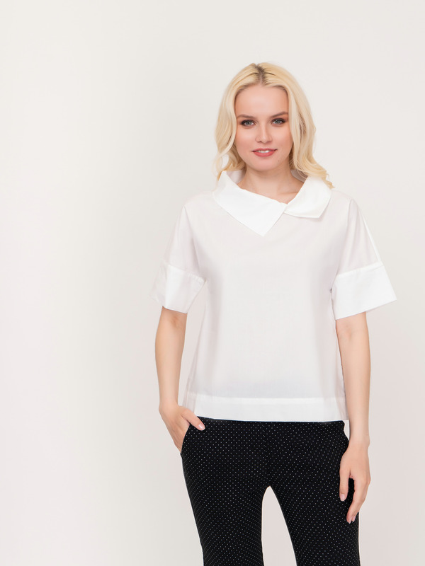 ЭQ02C257/778/21-01 Блуза IL Vento&La Seta