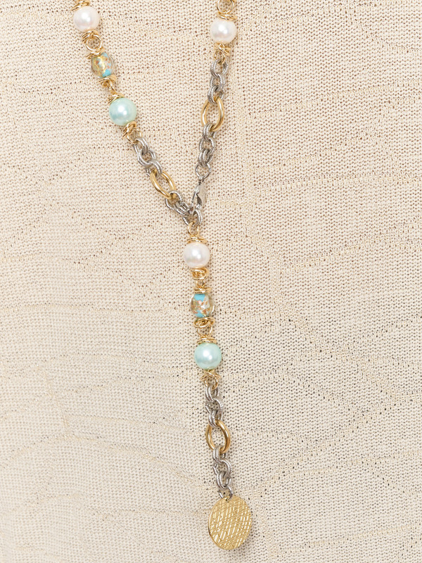 Э434917/25-01 Колье-трансформер Выход в свет Ярославна