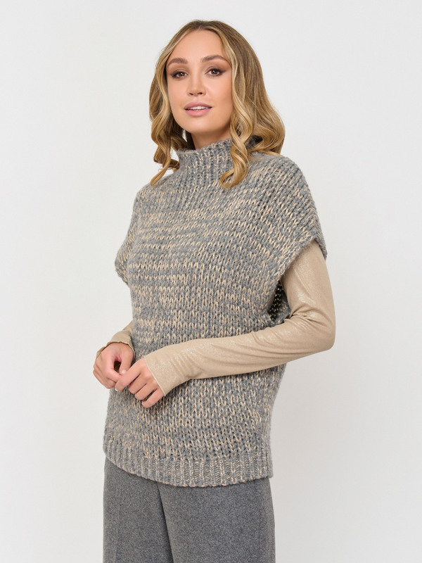 Э108581/5342/м/24-02 Пуловер (жилет) Luisa Cerano