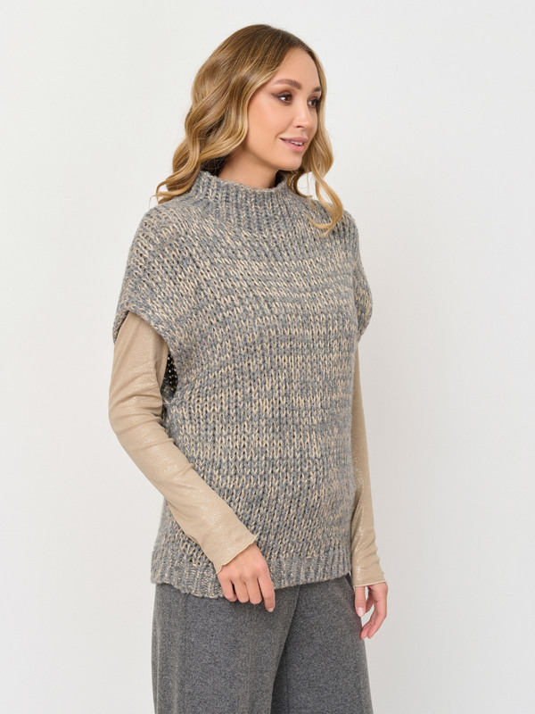 Э108581/5342/м/24-02 Пуловер (жилет) Luisa Cerano