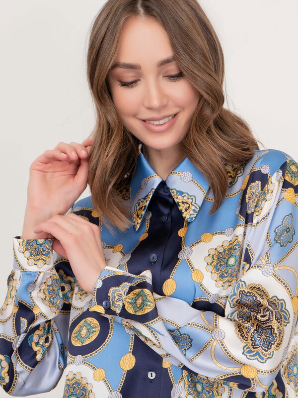 ЭBINOMI/21-01 Блуза Luisa Spagnoli