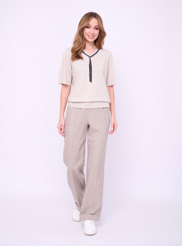 5079-227/26-02 Пуловер вязаный Franco Vello