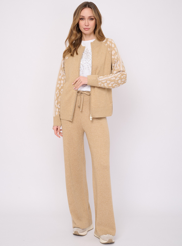 5035-227/26-02 Жакет вязаный на молнии Franco Vello