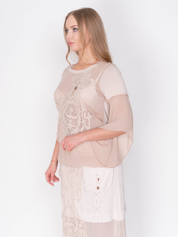 ЭELP195003708/19-1 Блуза Elisa Cavaletti