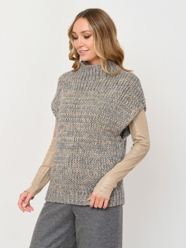 Э108581/5342/м/24-02 Пуловер (жилет) Luisa Cerano