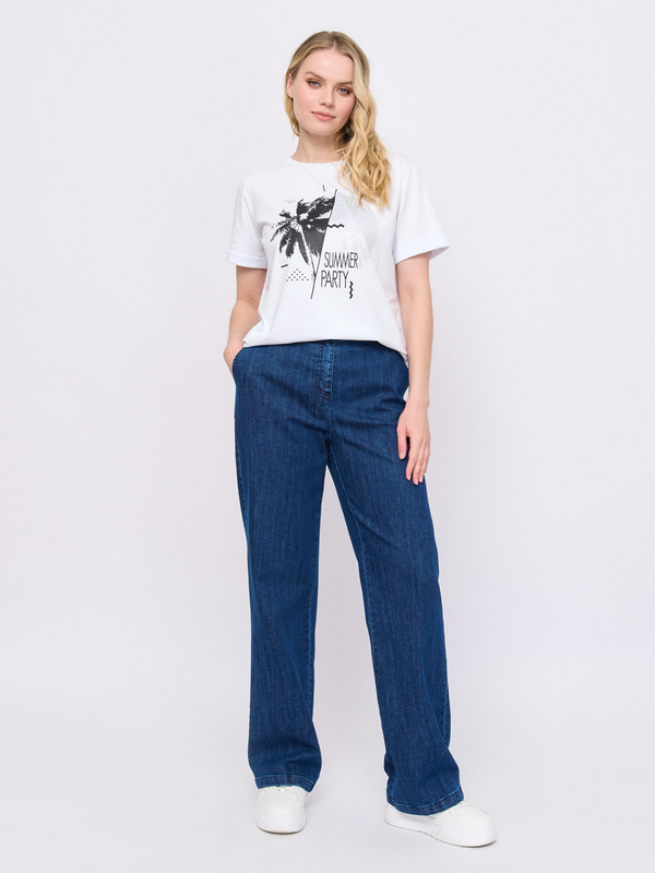 Э25D3977/м/25-01 Брюки джинсовые Donne da Sogno