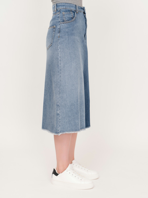 Э21FE5541STONE/21-01 Юбка (из джинсовой ткани) Beatrice