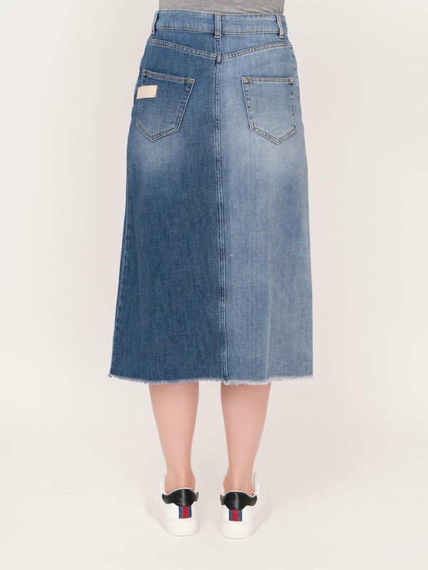 Э21FE5541STONE/21-01 Юбка (из джинсовой ткани) Beatrice