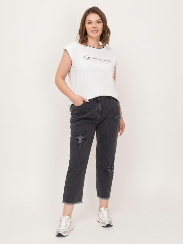 Э7115-121/21-01 Брюки джинсовые Franco Vello