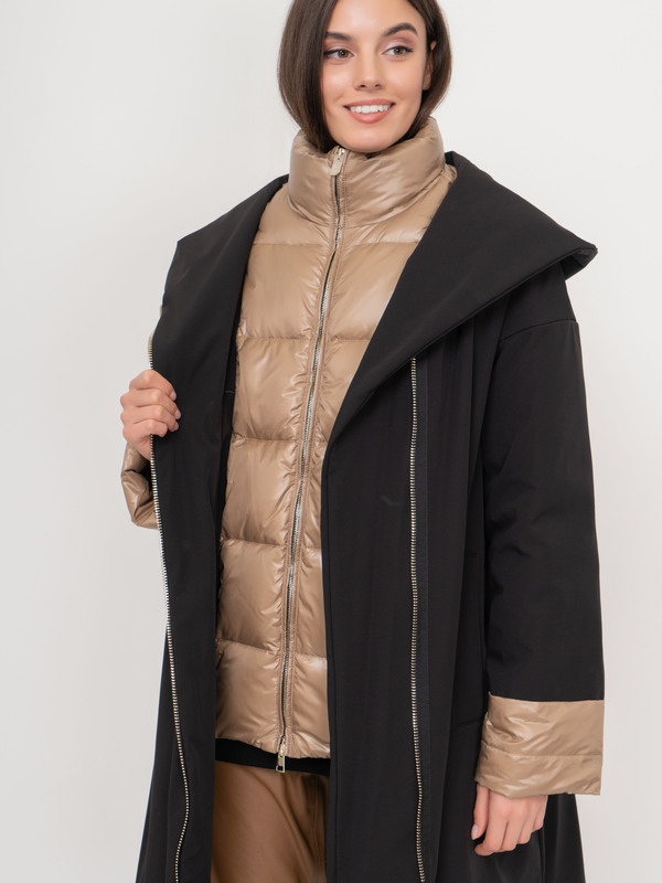 ЭAIDA/20-02 Пальто (пуховик) Fontanelli