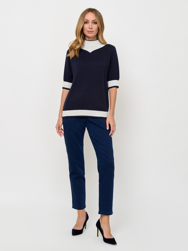 Э7642-225/м/24-02 Брюки джинсовые Franco Vello