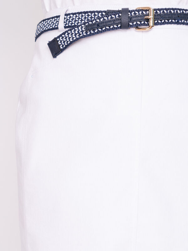 Э19043-S19/19-01 Юбка+ремень Franco Vello