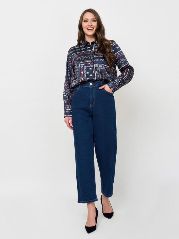 ЭMONSTERA/м/24-02 Брюки джинсовые EMME