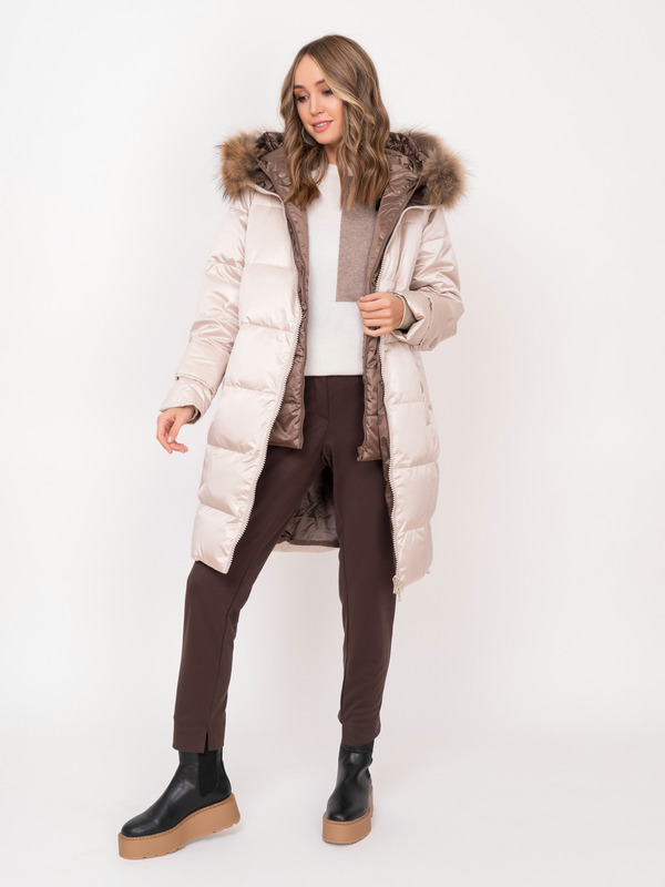 Э3198-222/м/21-02 Пальто утепленное Franco Vello