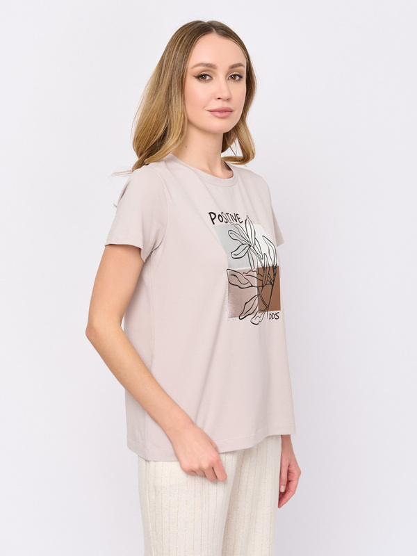 Э25D3820/м/25-01 Футболка Donne da Sogno