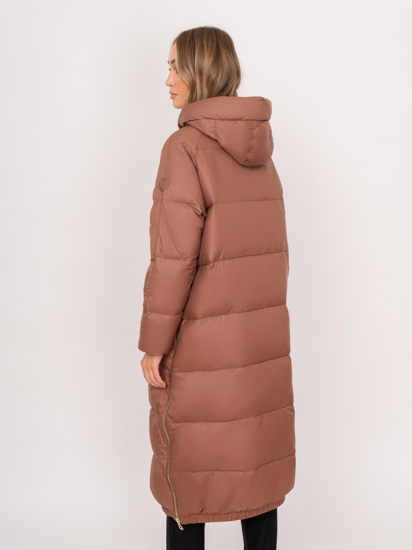 Э3348-223/м/22-02 Пальто утепленное в комплекте с рукавицами Franco Vello