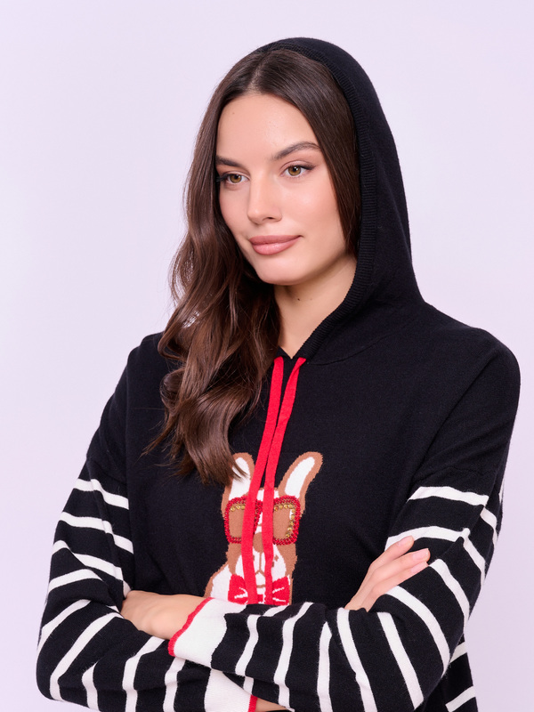 ЭAW385/23-02 Толстовка Leo&Ugo